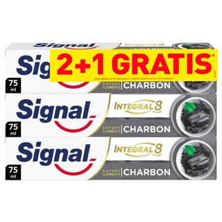 Signal | Dentifrice | Charbon | 75 ml | 2+1 