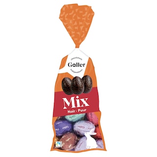 Galler | oeufs de Pâques | Assortiment | Noir 