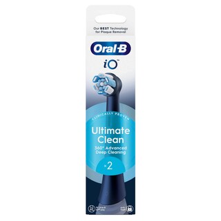 2 Opzetborstels | IO Ultimate Clean | Zwart