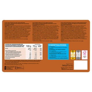 Delhaize | Hoorntjes | Vanille | Chocolade 