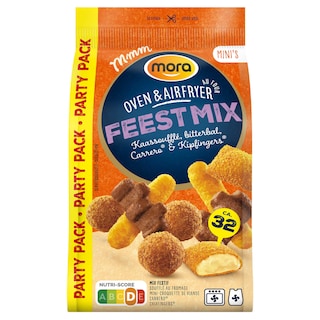Mora | Oven & Airfryer | Feestmix | 32 Snacks 