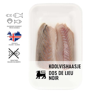 Delhaize | Filet de lieu noir +/- 230 gr