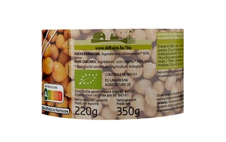 Delhaize | Bio | Pois chiches | Bio 220 gr