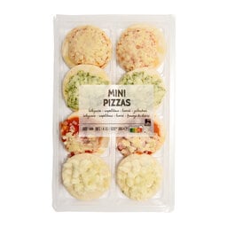 Delhaize | 8 Mini pizzas 