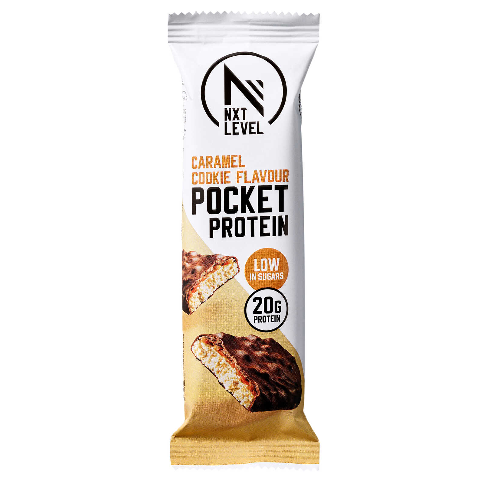 NXT Level Sports Nutrition Eiwitrepen | Karamel & Cookie