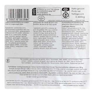 Delhaize | Chipolata | Protéines végétales +/- 300 gr