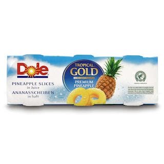Dole | Tropical Gold | Ananas | Schijven | Sap 