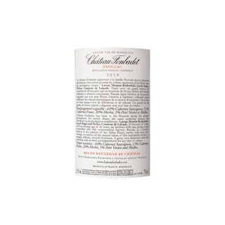 Bordeaux - Pauillac | Château Fonbadet 2010 | Rood 