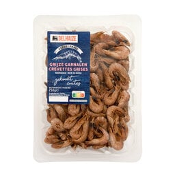 Delhaize | Crevettes grises | Fraîches | Non-décortiquées 