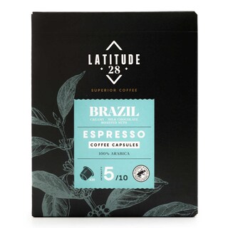 Latitude 28 | Café | Brazil | Capsules 20 x 5 gr