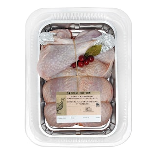 Delhaize | Gevulde kalkoen | Kastanje en pistache 