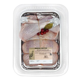 Delhaize | Gevulde kalkoen | Kastanje en pistache 