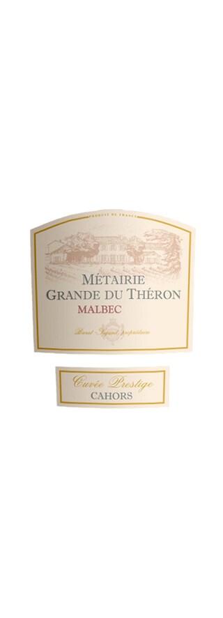 Metairie Grande Du Theron | Cuvée prestige | Cahors | Malbec | 2020 