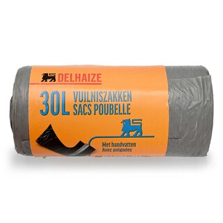 Delhaize | 30 Pedaalemmerzak | Handvat | PCR | 30L 30 st
