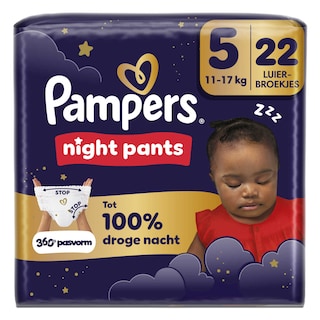Pampers | Baby Dry Pants | Luierbroekjes | Nacht | Maat 5 22 st