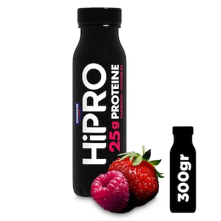 Hipro | Drinkable | À Boire | Fraise-Framboise | Protéine | 0% 30 cl