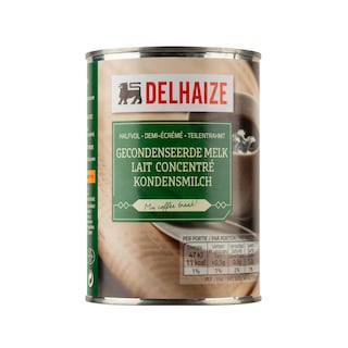 Delhaize | Lait | Concentré | Demi-écrémé | 4% 