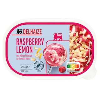 Delhaize | Ijs | Citroen | Framboos 