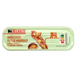 Delhaize | Maquereaux | Filets | Sauce moutarde ancienne 