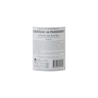 FR BORDEAUX COTES DE BOURG | Château de Passedieu 2012 