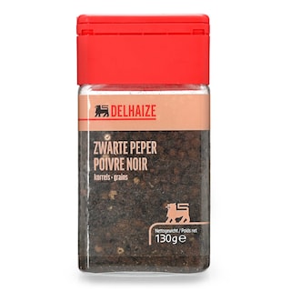Delhaize | Epices | Poivre | Noir | Grains 