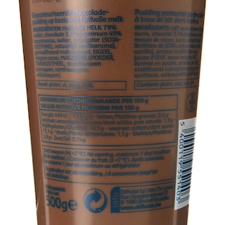Delhaize | Pudding | Chocolade 
