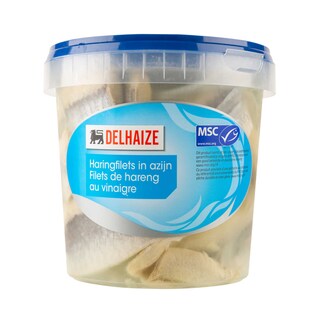 Delhaize | Filets de hareng | Vinaigre 450 gr