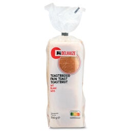 Delhaize | Brood | Toast | Wit 500 gr