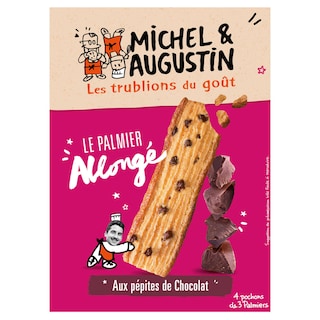 Michel et Augustin | Palmier | au chocolat | 120g 