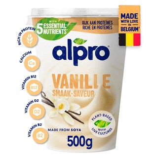 Alpro | Vanille | Alternative végétale au yaourt 500 gr
