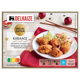 Delhaize | Karaage | Krokante kip | Stukjes 300 gr