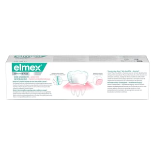 Elmex | Sensitive | tandpasta | Gevoeligheid + tandvlees wit 7,5 cl