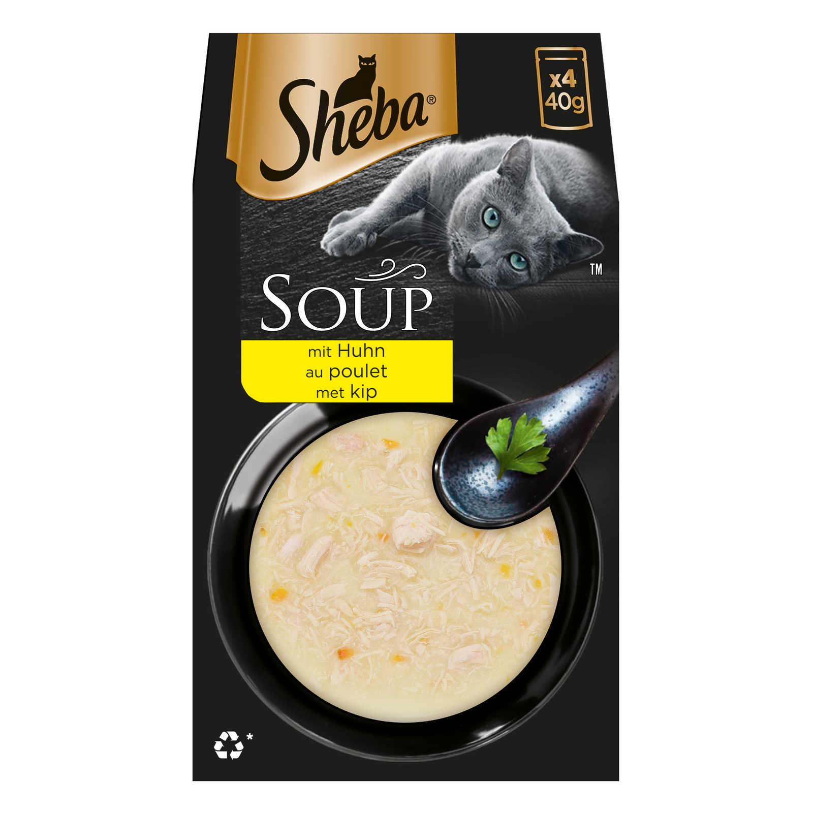 Sheba Kattenvoeding | Soep | Kip