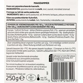 Delhaize | DLH MAASDAM 6TR 250G 
