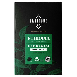 Latitude 28 | Café | Ethiopia | Capsules 20 x 5 gr