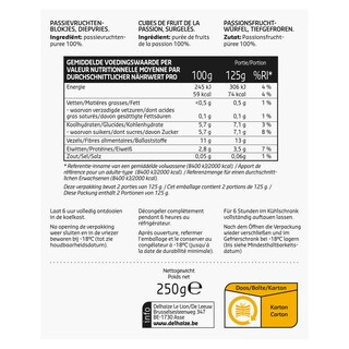 Delhaize | Blokjes | Passievrucht 