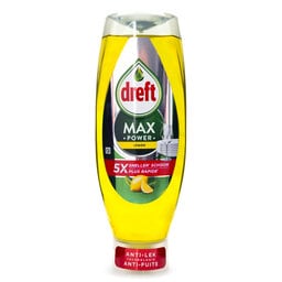 Dreft | Max Power | Vloeibaar Afwasmiddel | Citroen 73 cl