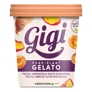 Gigi | Glace | Pêche | Abricot | Patate douce 