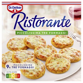 Dr. oetker | Ristorante | Piccolissima | 3 formaggi | 12p 288 gr