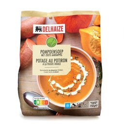 Delhaize | Soupe | Potiron | Pommes de terre douces 