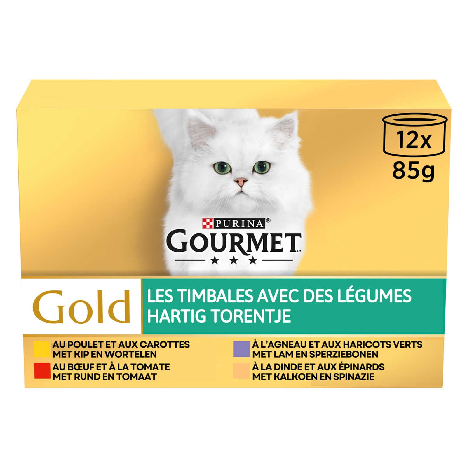 Gourmet Kattenvoeding | Hartig Torentje | Légumes