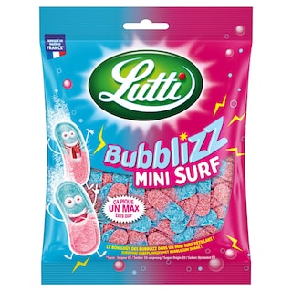 Lutti | Snoepjes | Bubblizz | Mini Surf 180 gr