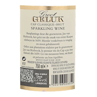 Groot Geluk | Méthode Cap Classique | Brut 