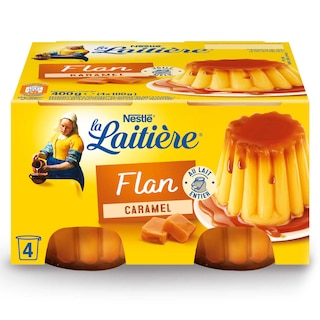 La Laitière | Flan | Sauce caramel 