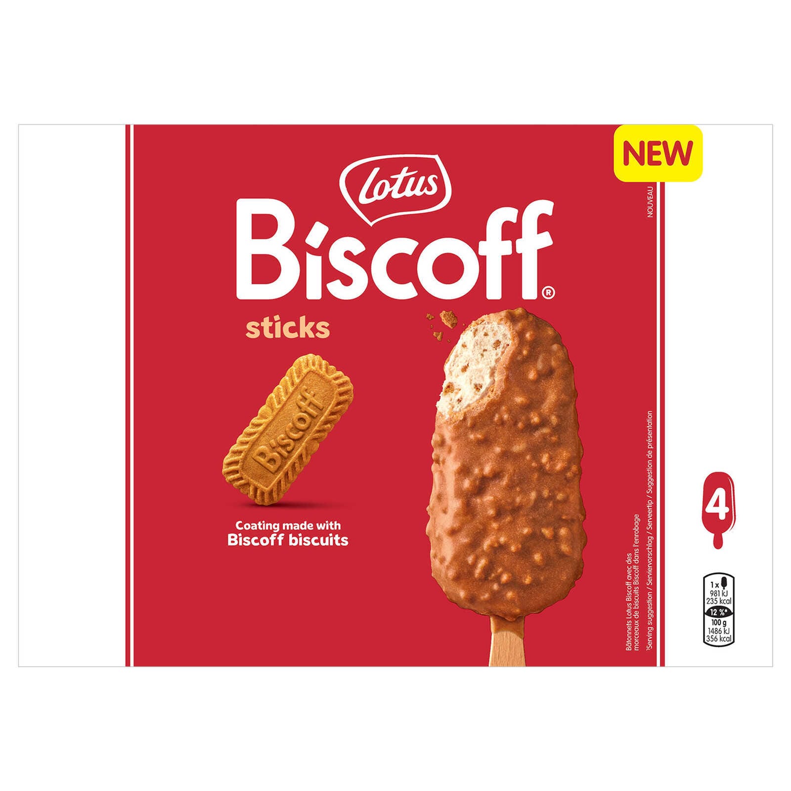 Lotus Ijs | Speculaas | Sticks