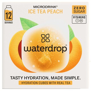 Waterdrop | Microdrink | Waterdrop | Ice Tea Pêche 12 x 2 gr
