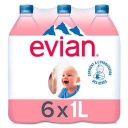 Evian | Eau minérale | Non pétillante | PET 