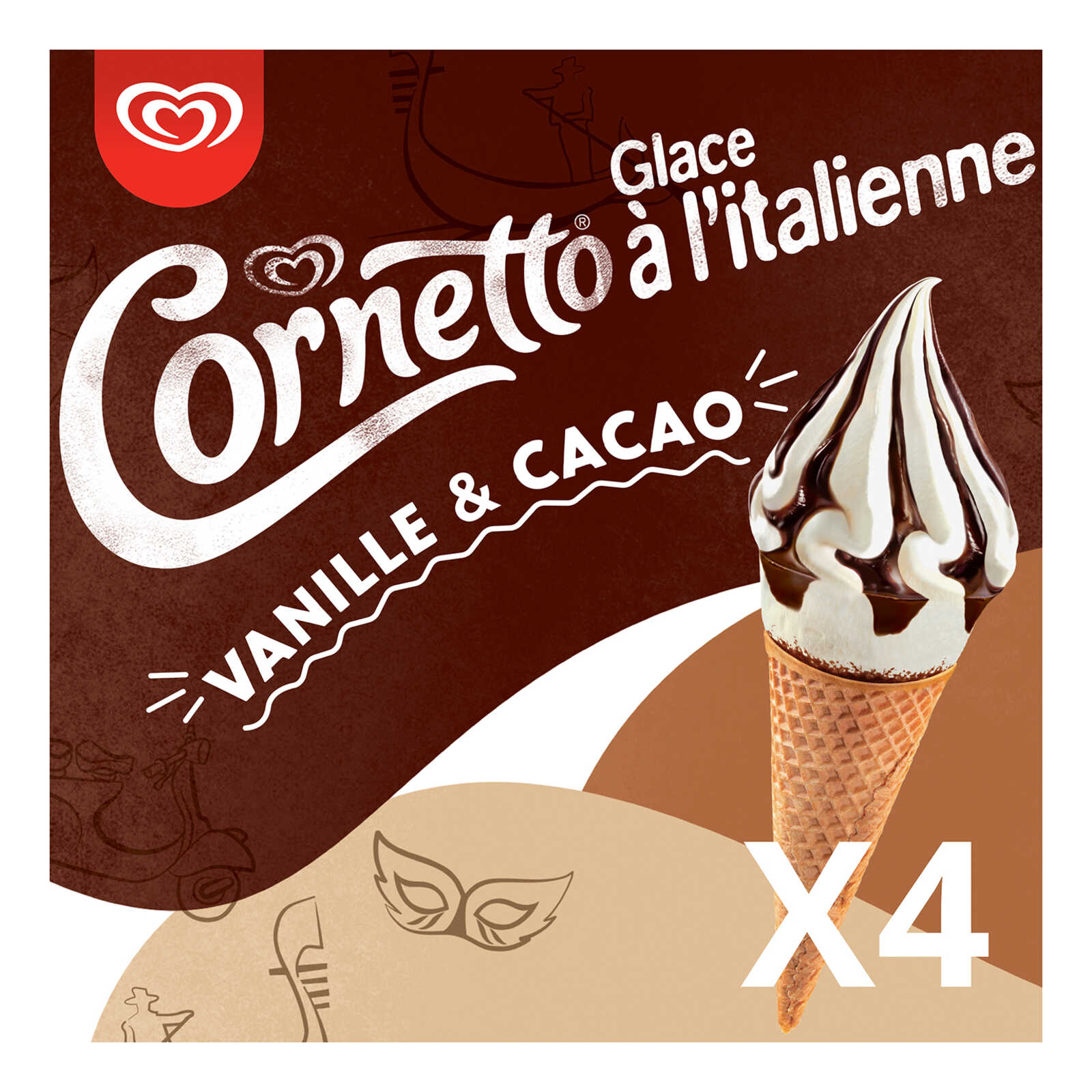 Cornetto Soft | Vanille | Chocolade