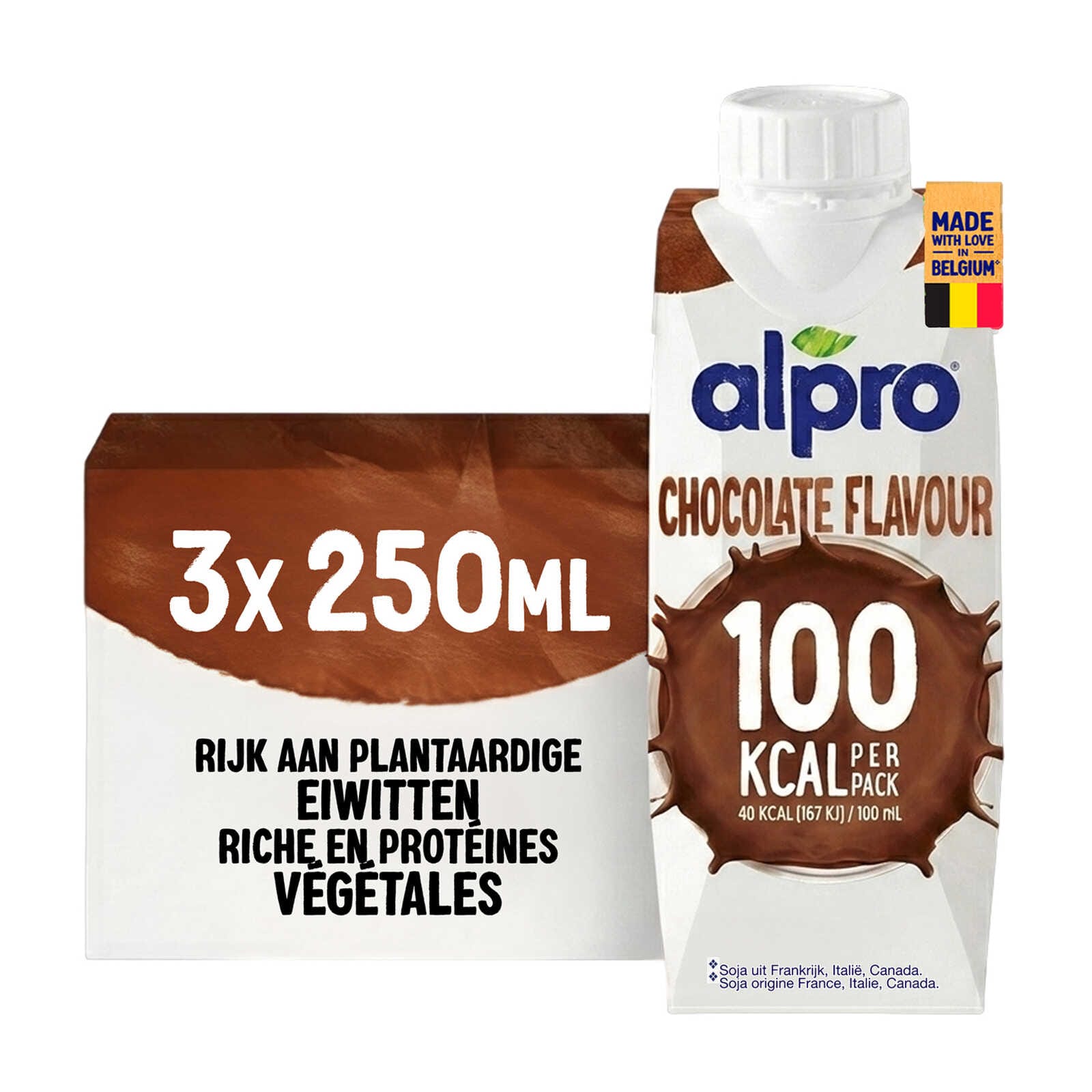 Alpro Soja | Chocolade | 100 Kalorieën