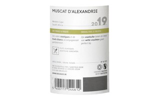 Afrique du Sud - Zuid-Afrika | Western Cape | Muscat Alexand Rsa | 2019 | Witte 